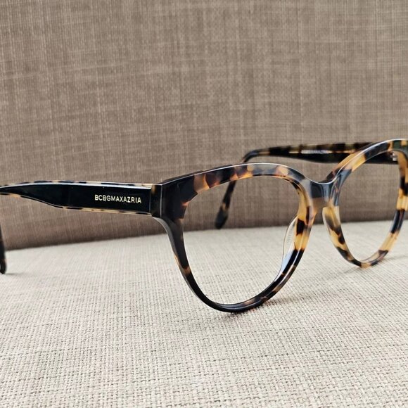 BCBGMAXAZRIA Women Eyeglasses/Sunglasses Frame Brown Tortoise YEARN 55[]16 145 - Picture 2 of 12